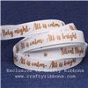 Order  Silent Night Ribbons - 9mm Silent Night